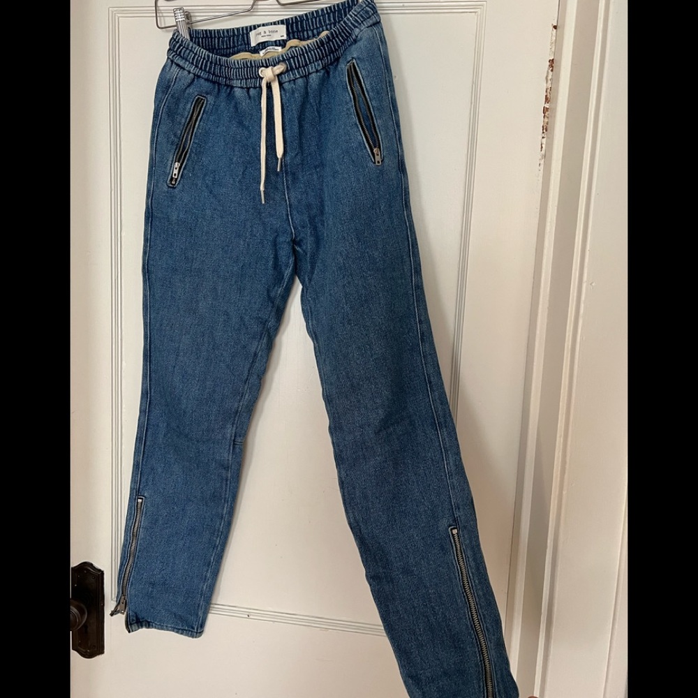 Rag and bone denim joggers